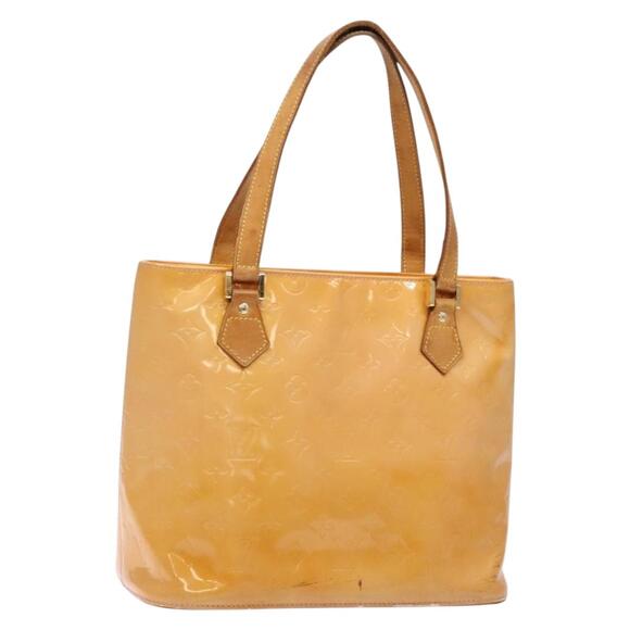 LOUIS VUITTON Monogram Vernis Houston Bag Marshmallow Pink M91302 - Picture 1 of 13